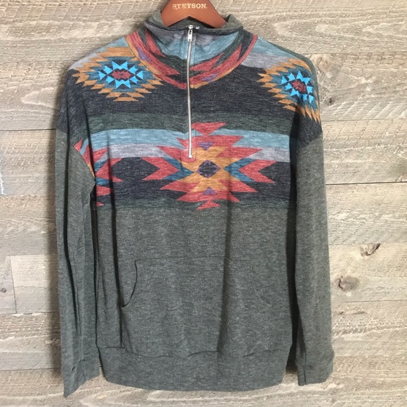 Aztec half zip - Picture 2 of 3